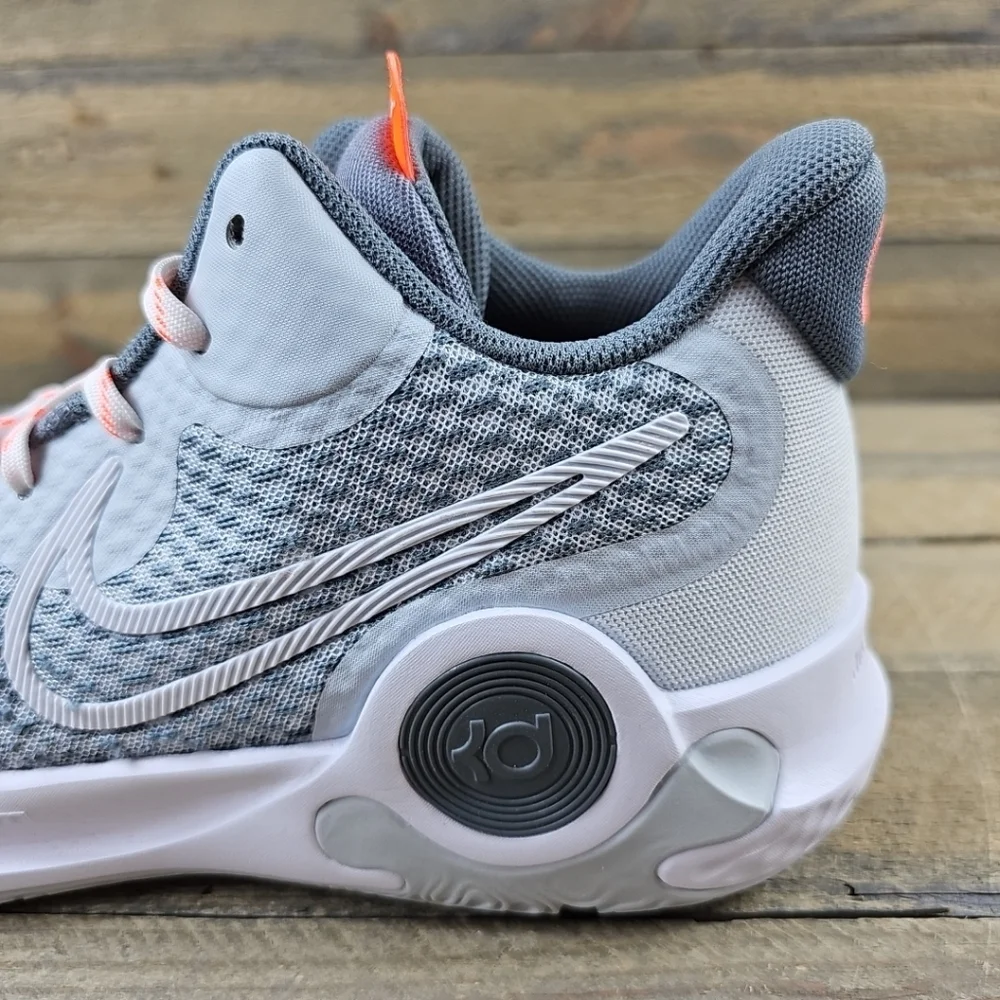 Nike KD Trey 5 IX Men's Basketball Casual Shoes Pure Platinum Cool Grey - Picture 9 of 11